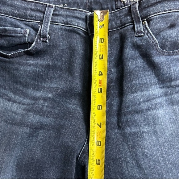 AG Adriano Goldschmied Denim 28R The Prima Ankle Cigarette Jean Dark Wash - Picture 7 of 13